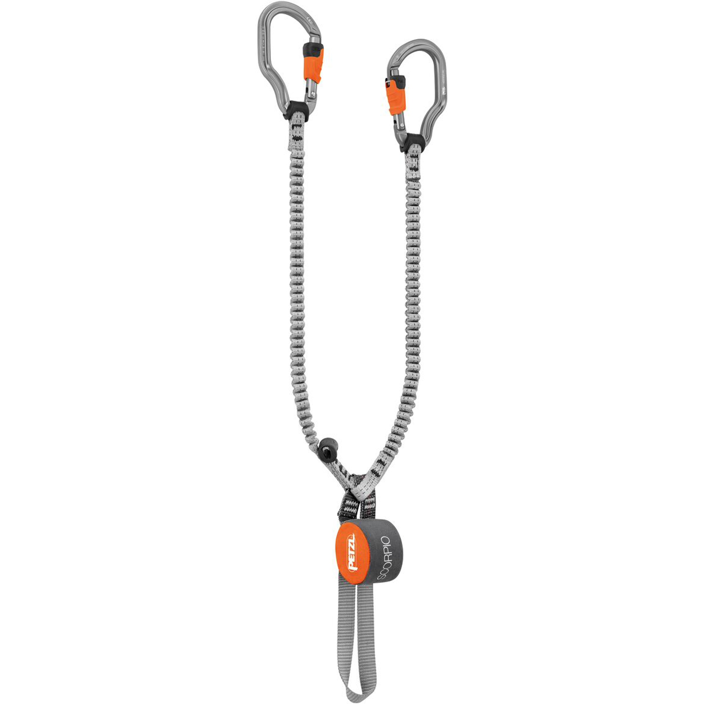 Petzl Scorpio Vertigo Klettersteigset Klettersteig-Sets grau Klettersteig