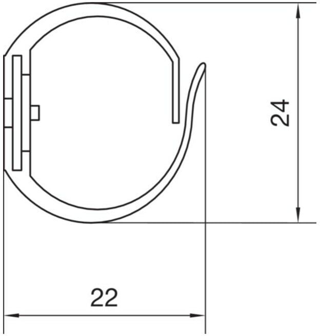 Tehalit VK-FLEX 20 M 5691 ; hager (0497871)