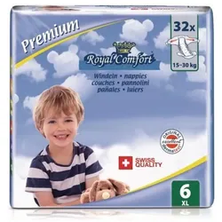 2x Royal Comfort Premium (Gr. 6, Tragepack, 32 Stk.)
