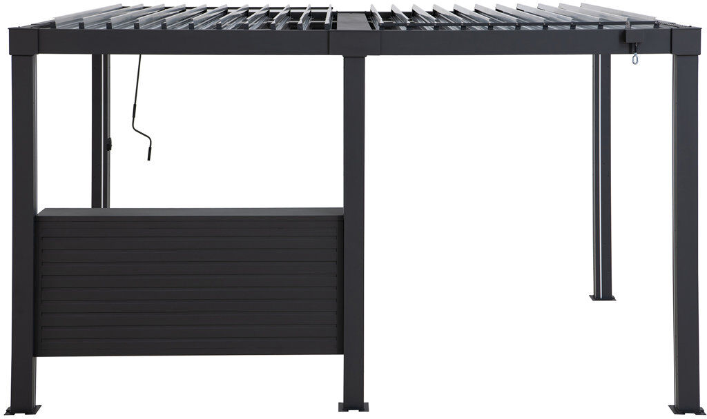 Sunjoy Bar for Multi Pergola Matterhorn - 2 meters Gray 82cm H X 30cm W X 182cm D