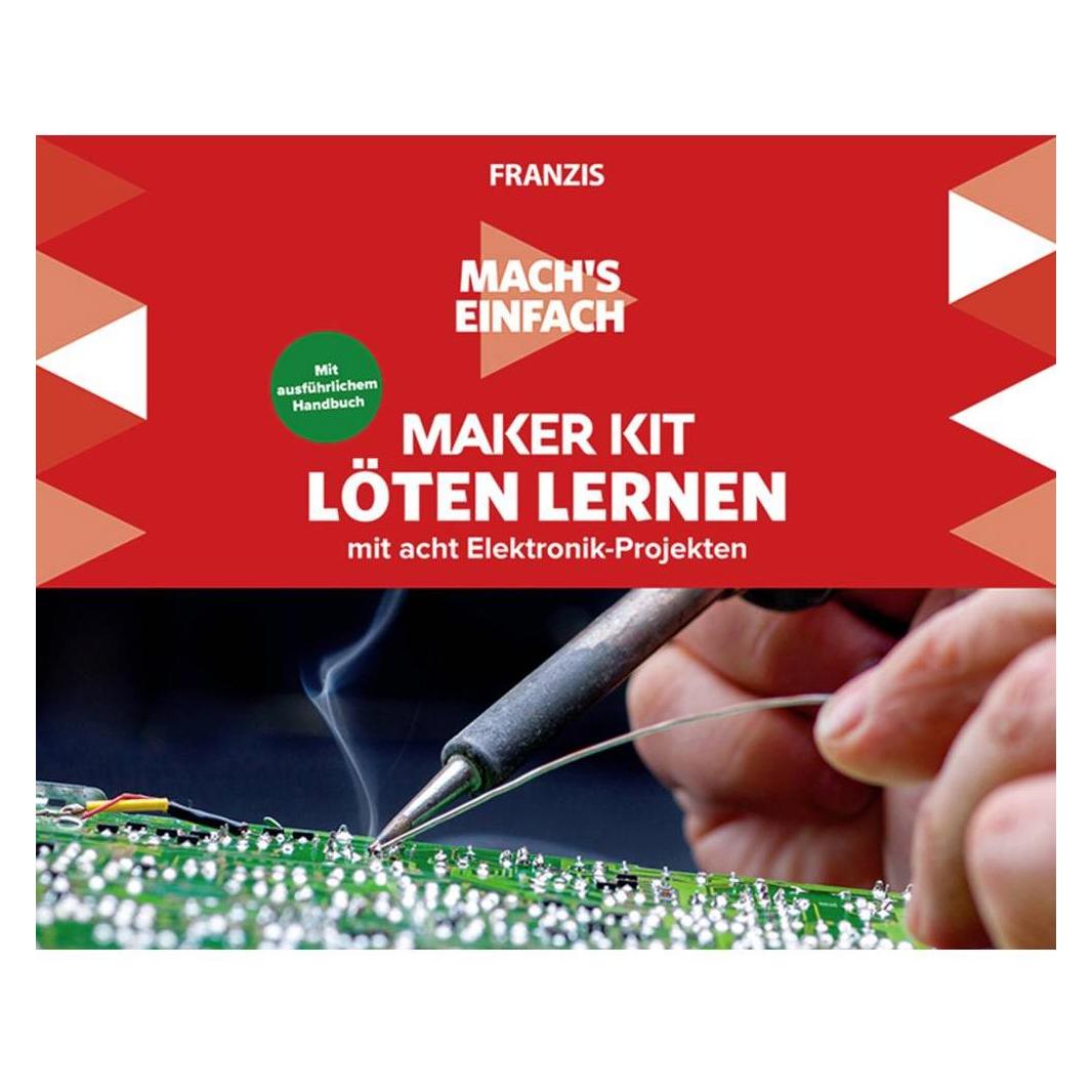 Franzis Maker Kit - Machs einfach: Löten lernen (67122)