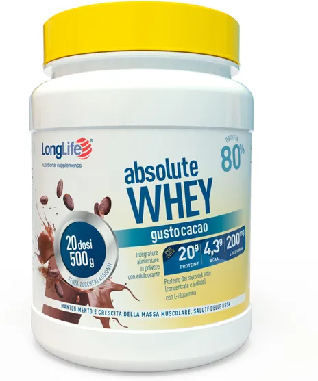 LONGLIFE Srl LongLife, Absolute Whey, 500 g