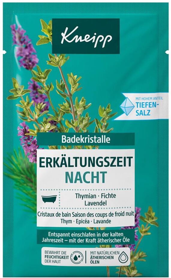Kneipp Badekristalle Erkältungszeit Nacht 60g