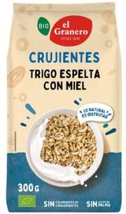 El Granero Integral Crocantes Trigo Espelta Com Mel Bio 300g