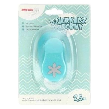 Brewis Dekorativer Locher - Blume 2,5cm MIX (58217421)