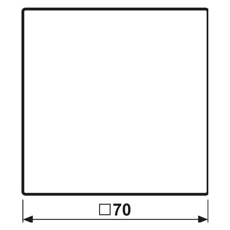 JUNG Wippe Schalter LS alu mt Licht AL2990L (AL2990L)