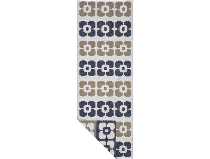 HORREDSMATTAN Outdoor-Teppich Florian marine Blumenmuster Polyester 70 x 50 cm - Outdoor-Teppich