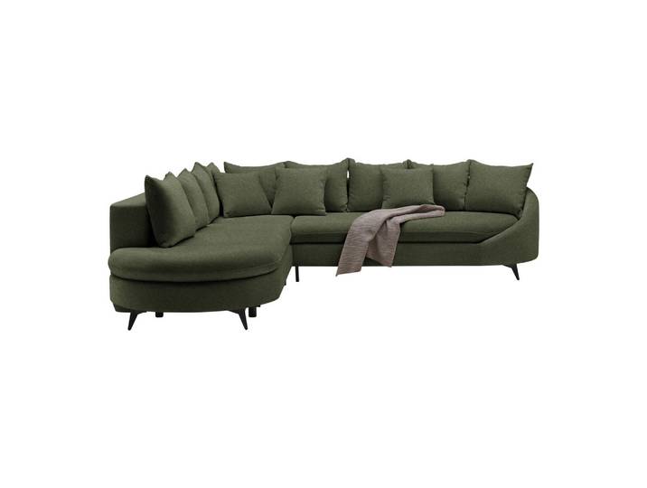 Ecksofa Axel Olivgrün