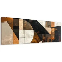 LEINWANDBILD 3D und geometrisch 120x40cm