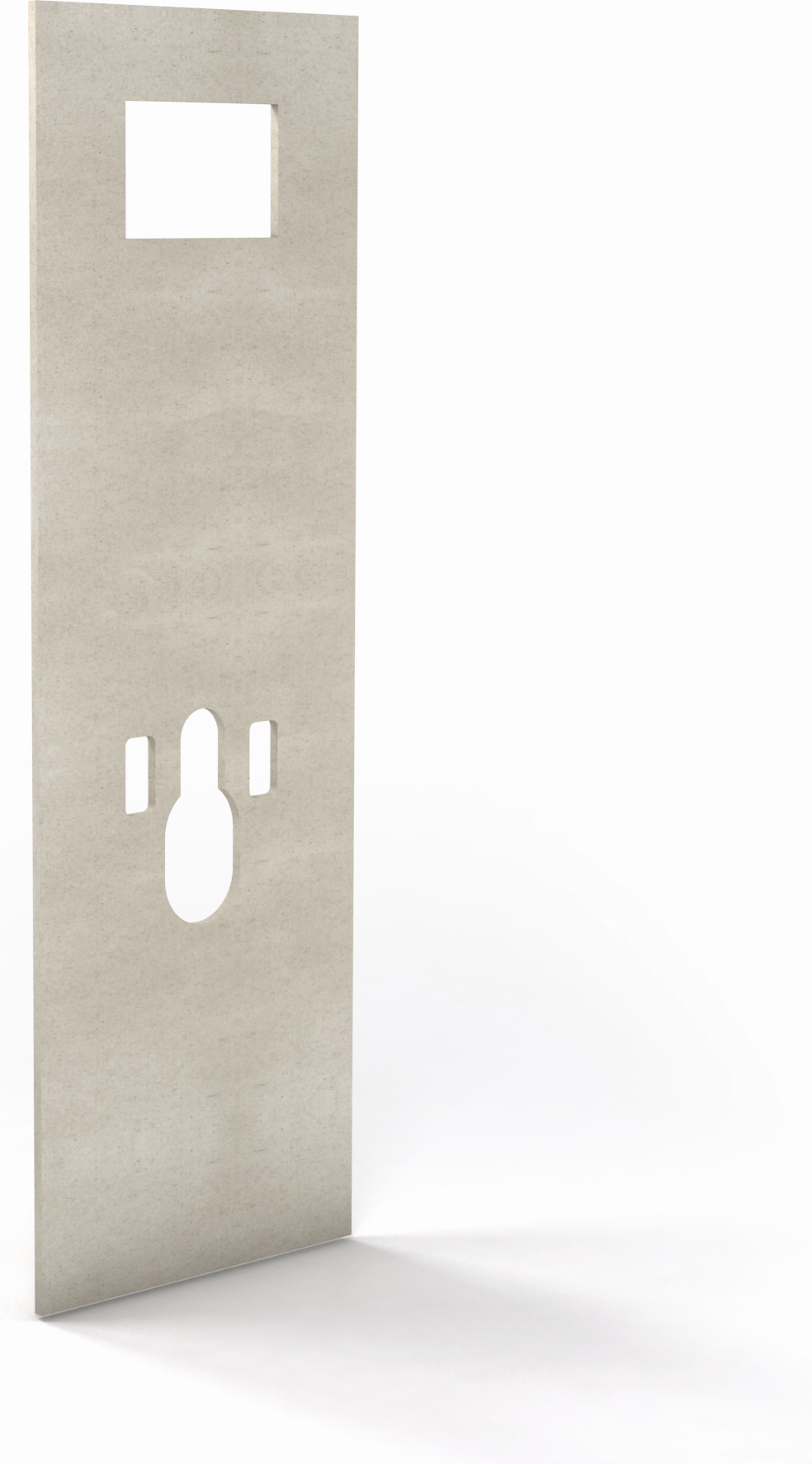 Mepa vêtements match0 VARIVIT II pour WC , avec ouvertures prédécoupées, 120cm