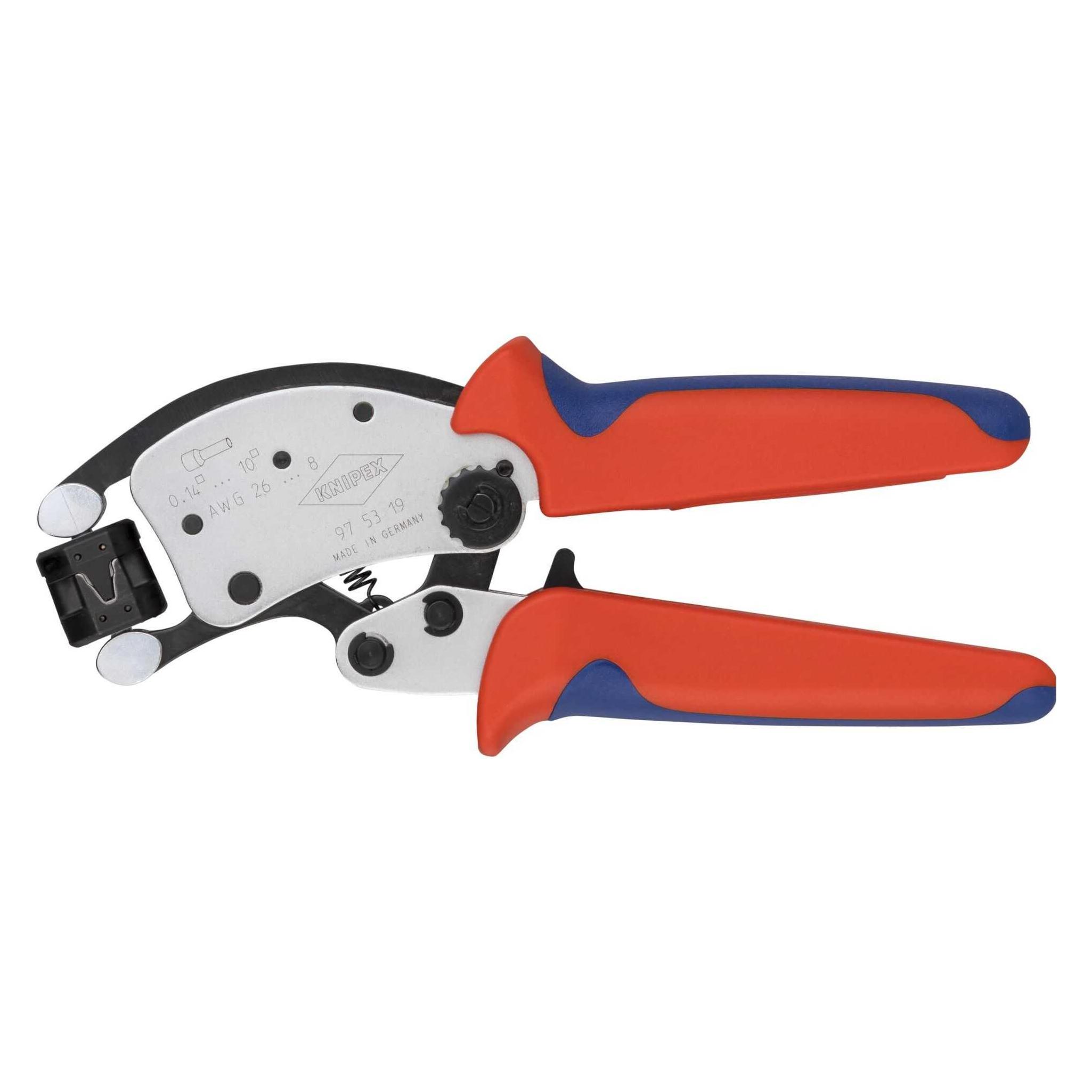 Knipex Selbsteinst. Crimpzange f.Aderendhülsen (200 mm) (97 53 19)