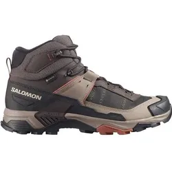 SALOMON Herren Multifunktionsstiefel SHOES X ULTRA 5 MID GTX Blkcof/Walnut/Ar, Größe 46 in Grau Grau