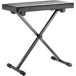 K&M 14065, Tasteninstrument Zubehör, Schwarz