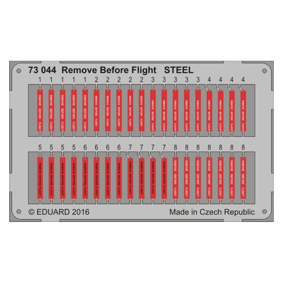 Eduard Remove Before Flight STEEL (73044)