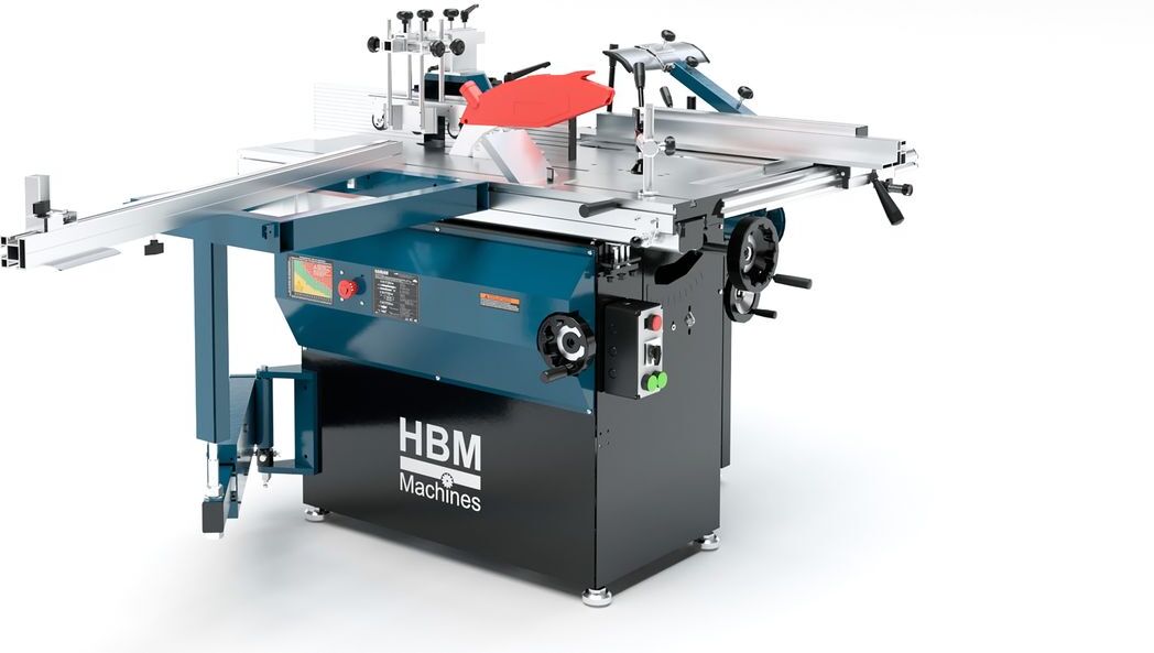 HBM Machine à bois 5 en 1, 10 pouces