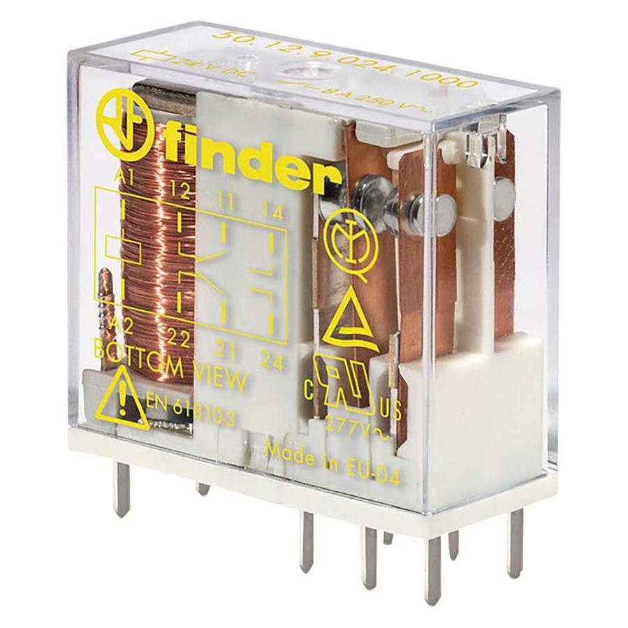 Finder Sicherheitsrelais 24Vdc 8A Serie 50 (501290241000R)
