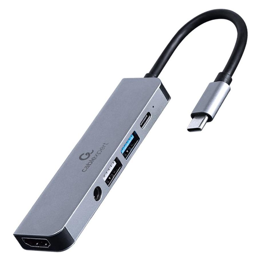 Gembird A-CM-COMBO5-02 (USB-C, 5 Ports) (A-CM-COMBO5-02)