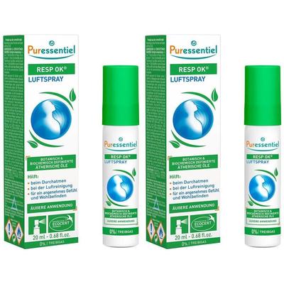 Puressentiel Resp OK Atemwege Luftspray 2x 2x20 ml Spray