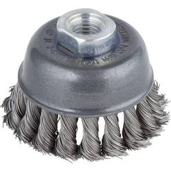 Wolfcraft Stahldraht-Topfbürste WS gez. M14 Ø 75 mm 2125000 1 St.