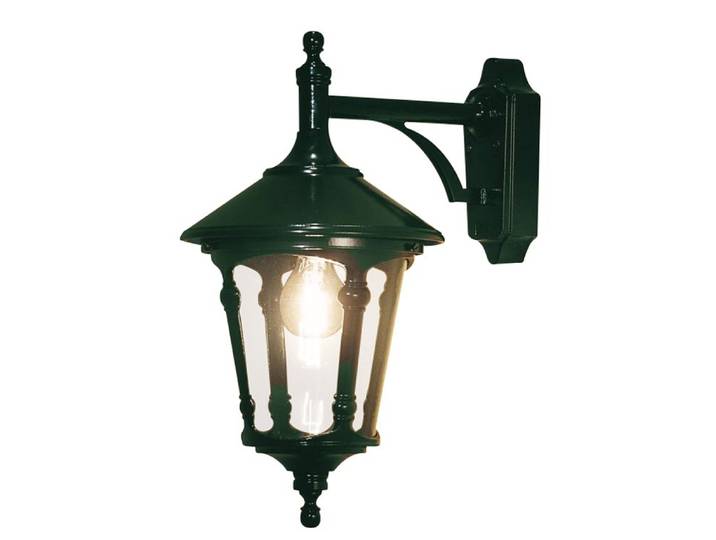 Klassieke muurlamp Virgo Down Antiek groen KonstSmide - 568-600