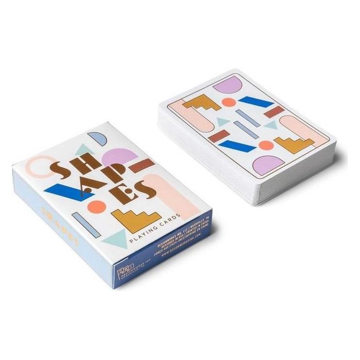 Designworks Shapes Playing Cards (Englisch, 2 - 8 Spieler) (DPC-1003EU)