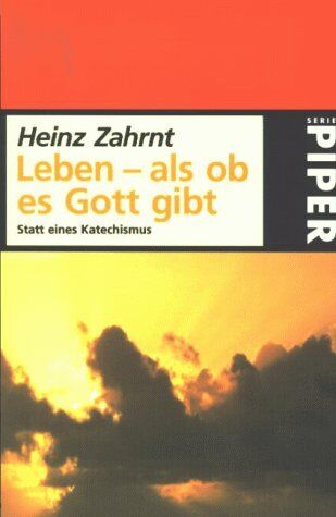 Heinz Zahrnt - Leben als ob es Gott gibt - Preis vom 17.10.2026 19:25:27 h