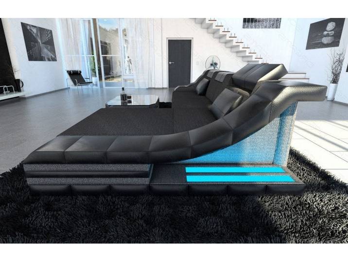 Stoff Ecksofa Turino L-Form