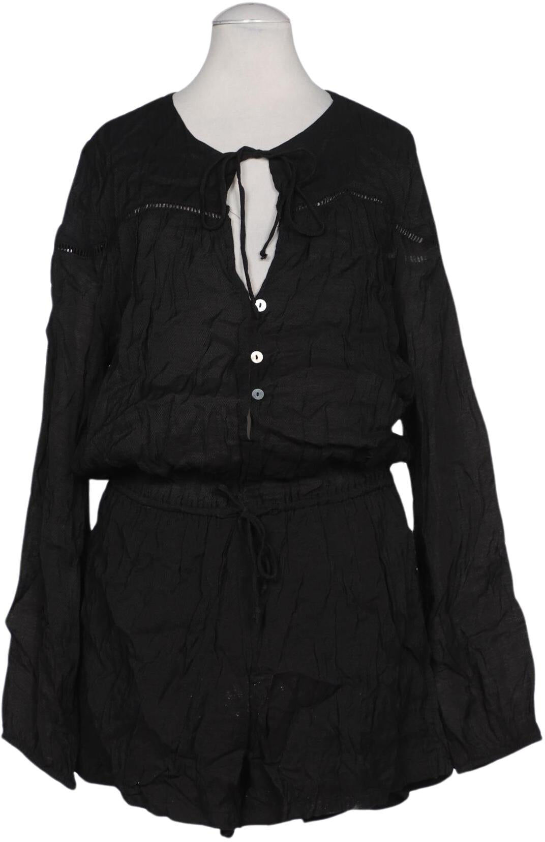 Kriss Trading Sweden Damen Overall oder Jumpsuit, Schwarz, Gr. S, kein / Etikett - Second Hand
