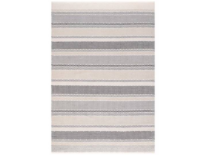 Tapis tissé plat beige 120x170 cm