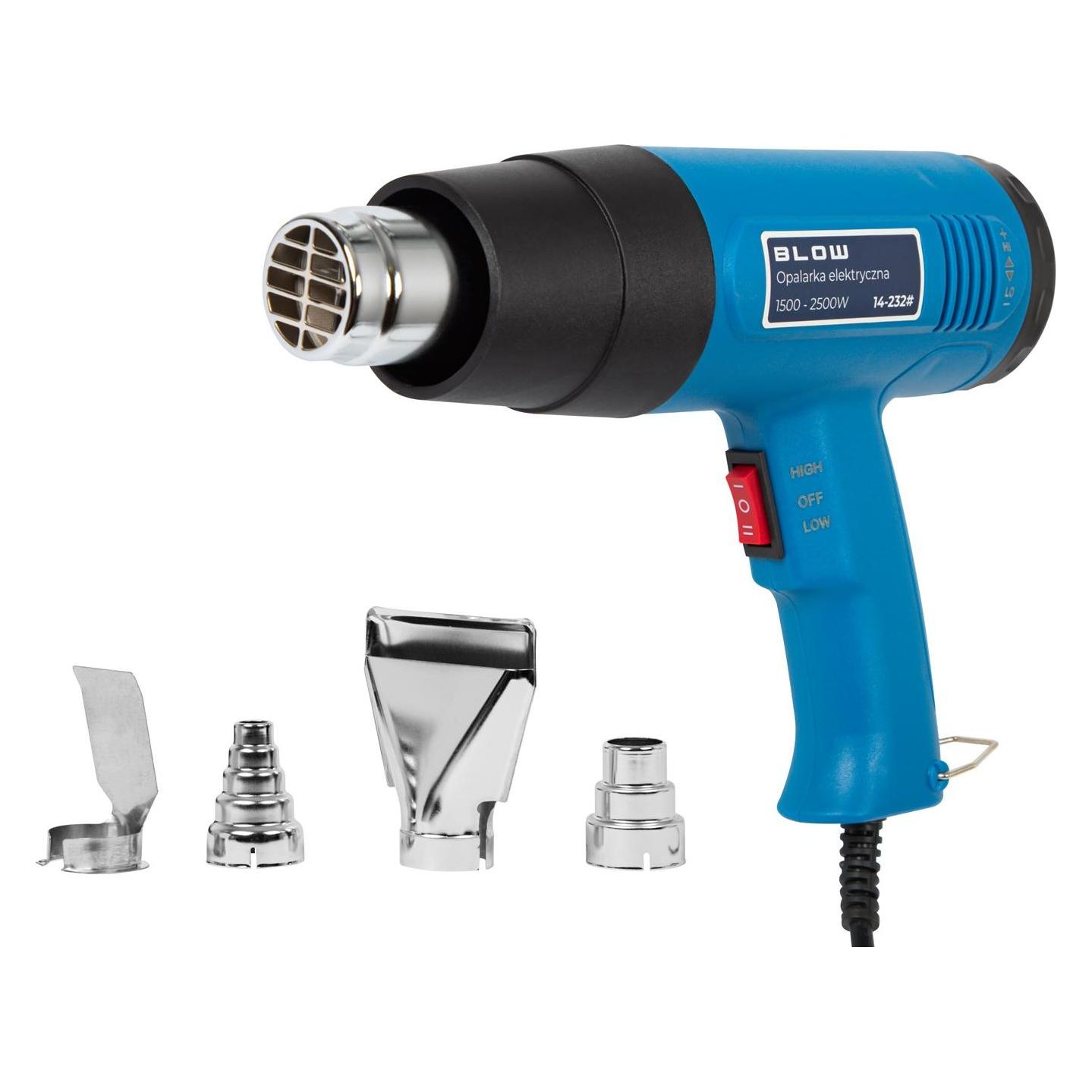 Blow 14-232# Opalarka 1500 / 2500w 300 - 650st (14-232#)