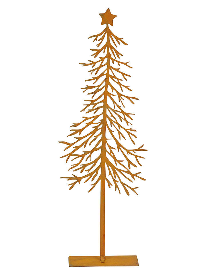 POSIWIO Dekoobjekt "Baum" in Orange - (H)33 cm - onesize