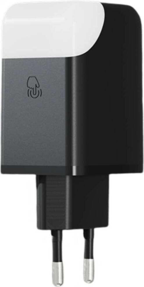 Xoopar USB A+C Netadapter 65W Power Delivery, zwart