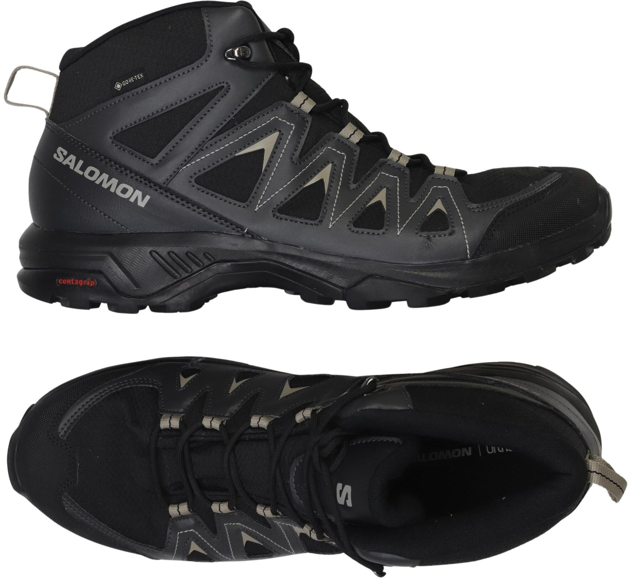 Salomon Herren Stiefel, Schwarz, Gr. EU 46.5, Tex / Membran - Second Hand