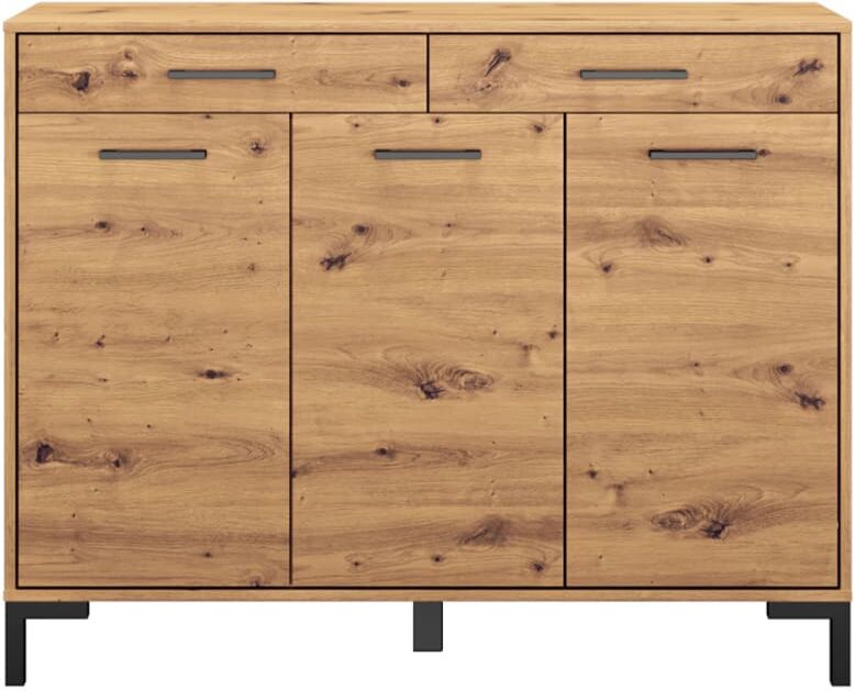 Petits meubles Mueble para zapatos 3 puertas melamina madera