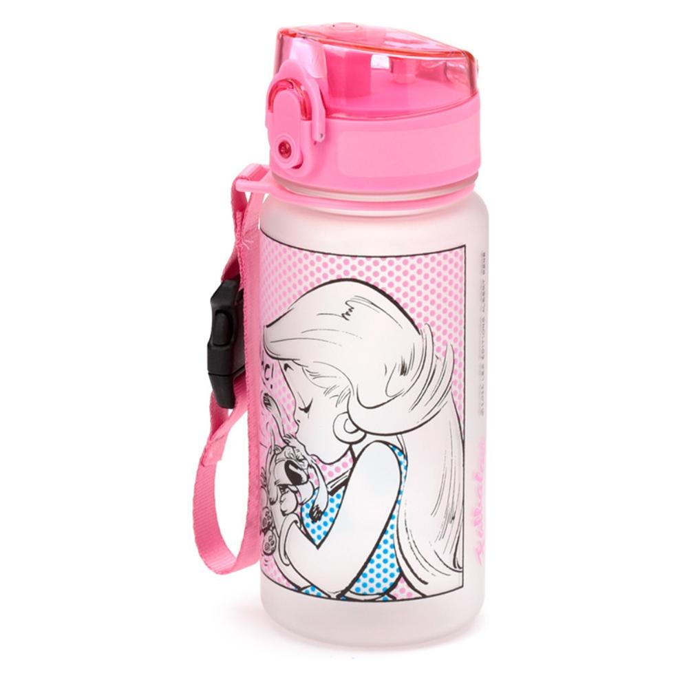 Puckator Falbala Asterix Kinder wiederverwendbare bruchsichere Wasserflasche mit Pop-Top 350ml (0.35 l) (24228213)
