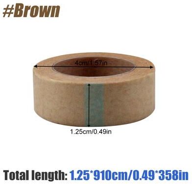 The Handy Homestead Nose Tape For Rhinoplasty Shaping, Breathable Micropore Tape For Sensitive Skin brown S