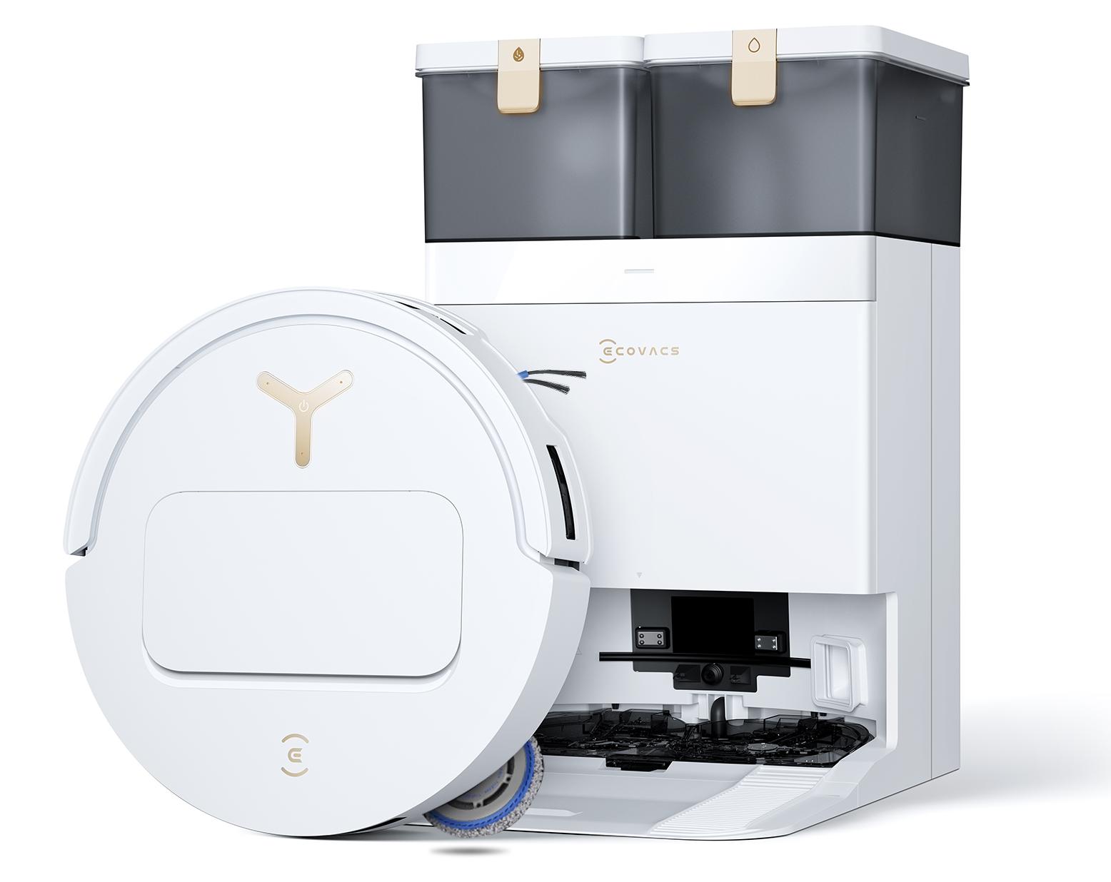 ECOVACS Saug- & Wischroboter DEEBOT T50 PRO OMNI Gen3 mit praktischer All-in-One OMNI Station white One Size