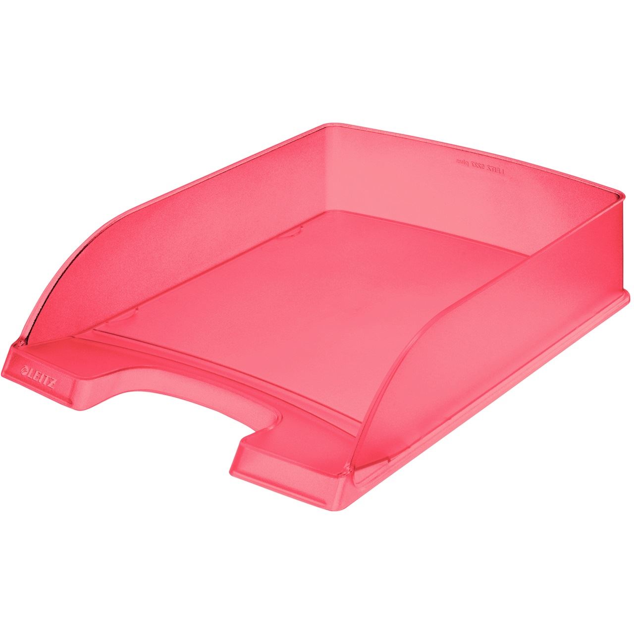 LEITZ Briefablage Plus rot-transparent