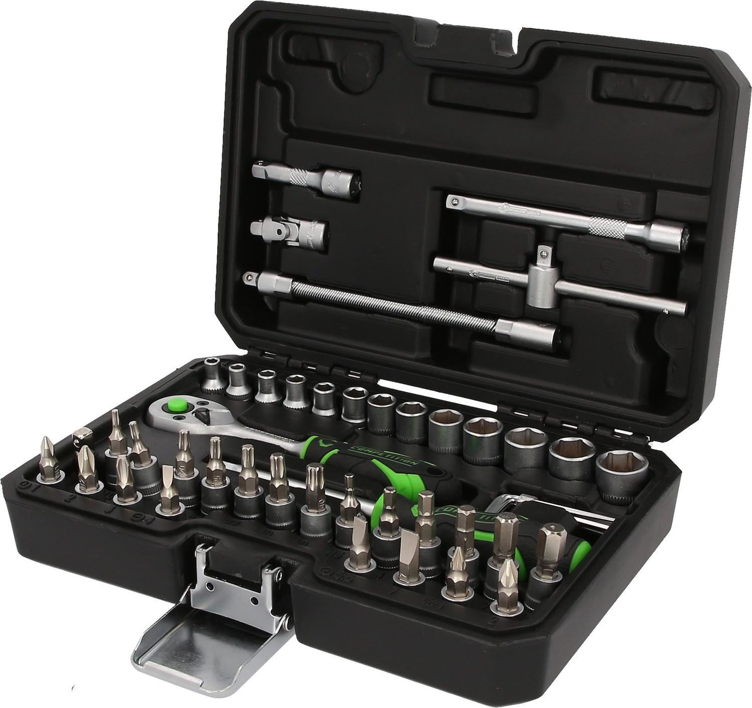 KS Tools Competition Gereedschapskist met 48 stuks 1/4" doppen - 512.0048