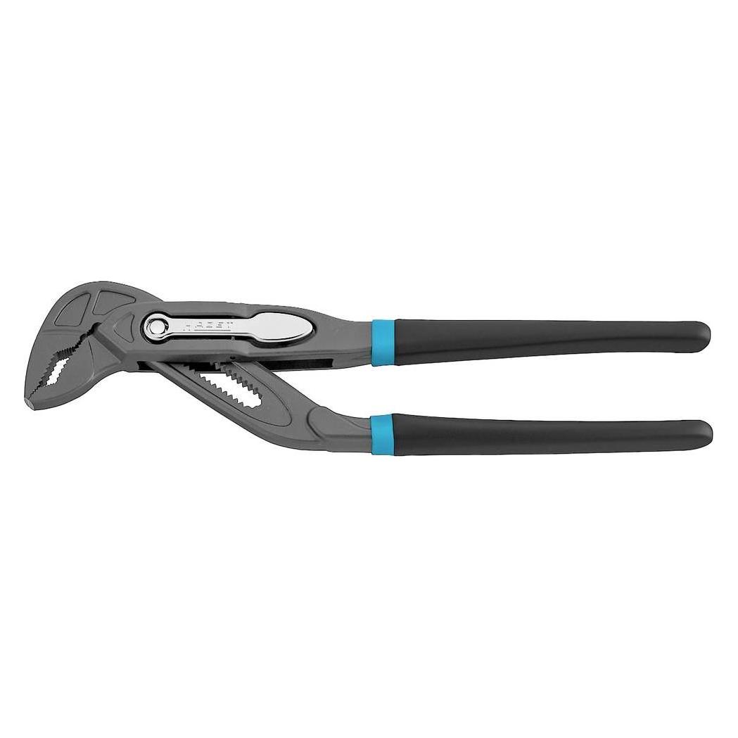 Hazet Universal- / Wasserpumpenzange 760-26, Rohr- / Wasserpumpen-Zange (schwarz/blau, 260mm, Schnellverst (260 mm) (760-26)