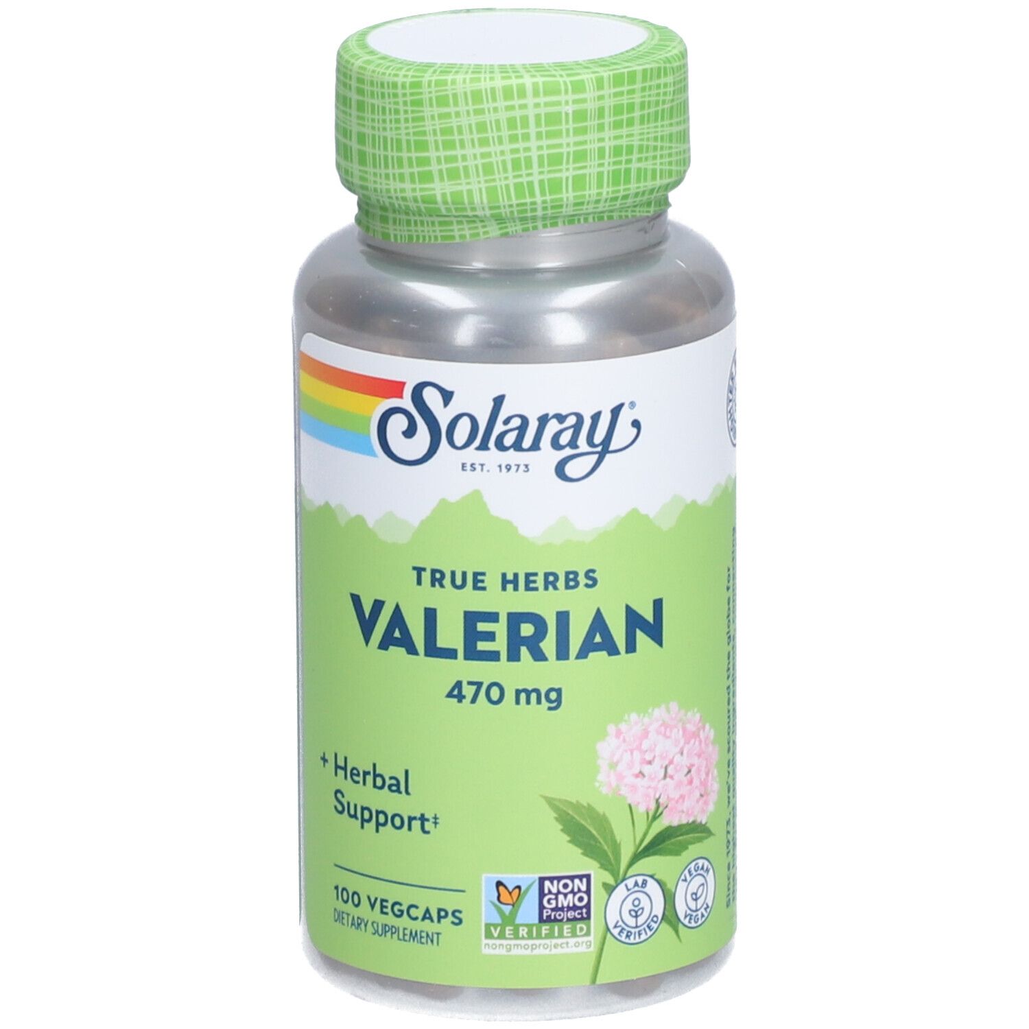 Baldrian 470 mg Solaray Kapseln 100 St