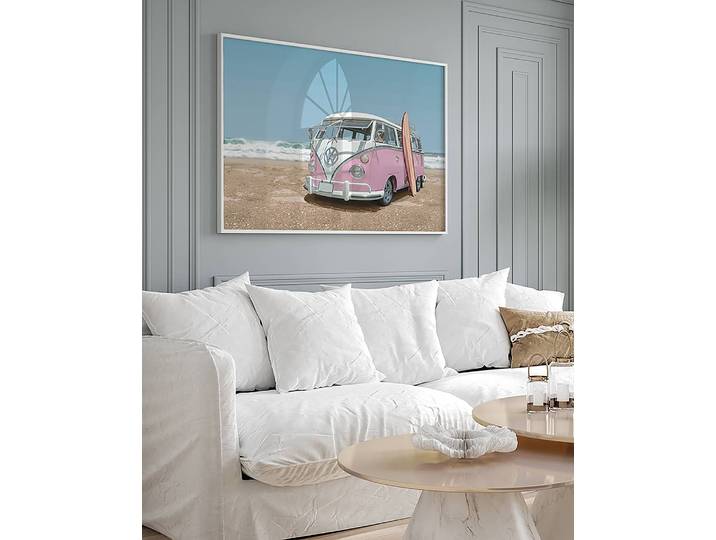 Bild Surf and Drivew Buche Massiv, lackiert Acrylglas Multicolor 73 x 93cm