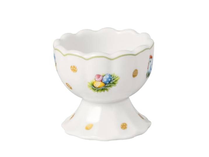 Villeroy & Boch - Easter Delight Eierbecher grün, Keramik Eierbecher für Ostern, Oster Frühstück, Eierhalter, Frühstückszubehör, Premium Porzellan