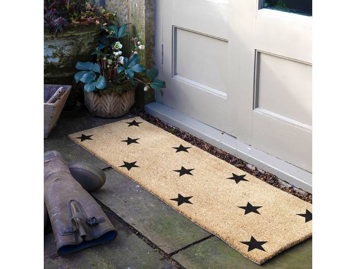 Paillasson LONG-STARS 40 x 1 x 120cm Marron