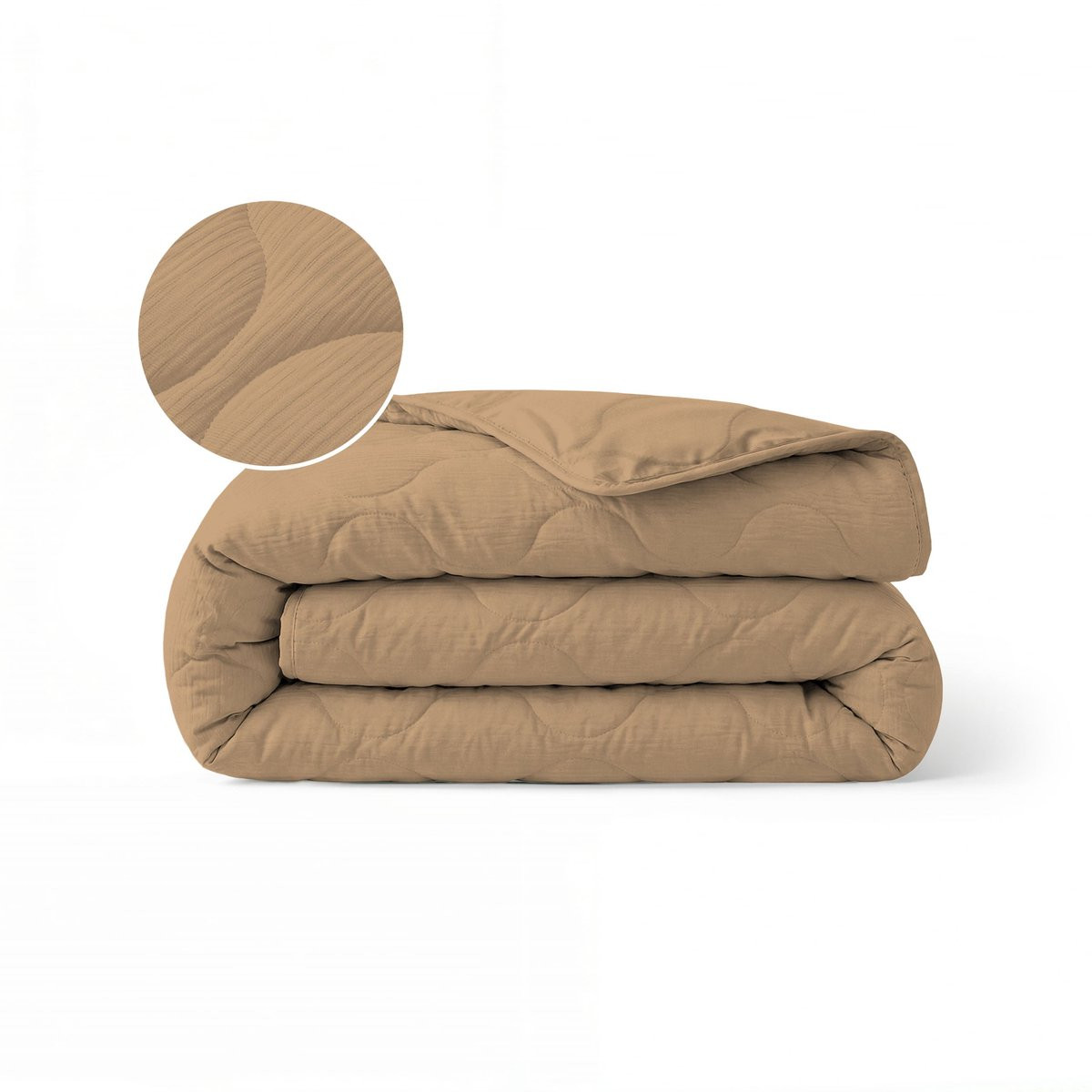 Zelesta Special Mousseline Zomerdekbed - Beige - 240 x 200 cm