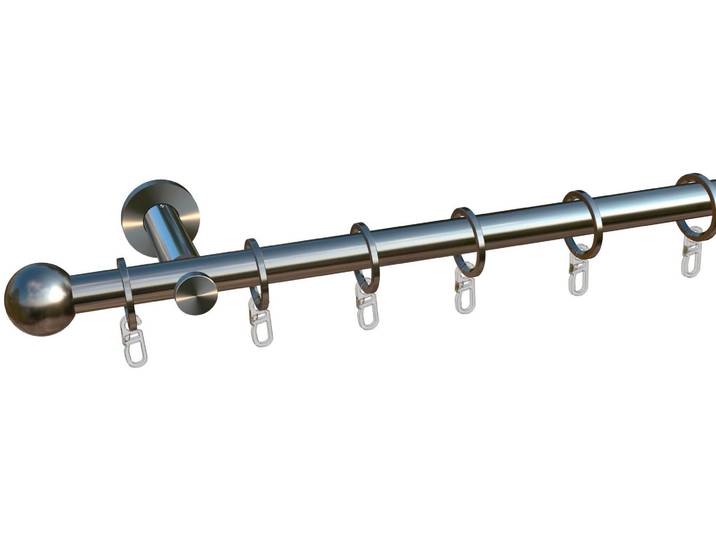 indeko Formentor Ø 16 mm 1 läufig-läufig Fixmaß Komplett-Set inkl. Ringen und Montagematerial