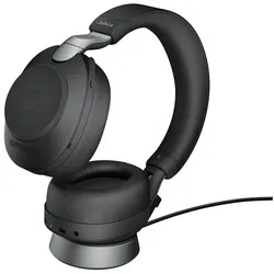 Jabra Stereo Headset »Evolve2 85 UC« mit Ladestation