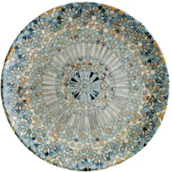 12 x Bonna Luca Mosaic Gourmet Teller flach 27cm