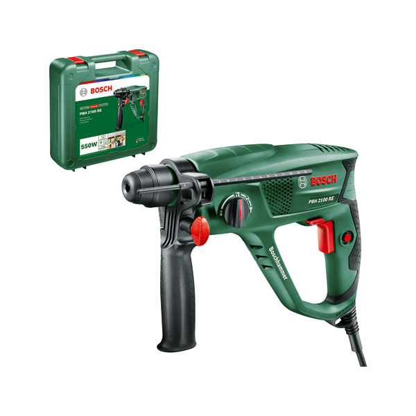 Bosch Bohrhammer PBH 2100 RE, 550 Watt 06033A9300