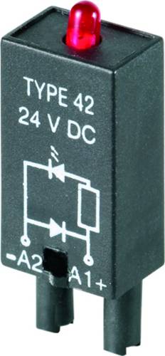 Weidmüller Steckmodul mit LED RIM 3 24/60VUC Leuchtfarben: Rot 10St.